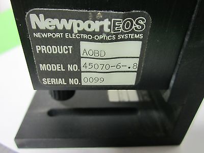 OPTICAL ACOUSTO OPTIC  LASER OPTICS NEWPORT BIN#M5-16