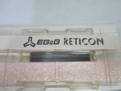 EG&G RETICON SENSOR DETECTOR PART OPTICS AS IS BIN#M3-13