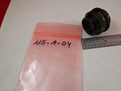 MICROSCOPE PART ANTIQUE BRASS OBJECTIVE BAUSCH LOMB TESSAR OPTICS AS IS N5-A-04