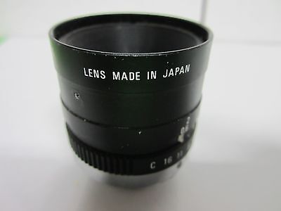 MICROSCOPE PART CAMERA ZOOM LENS COSMICAR JAPAN OPTICS AS IS BIN#M9-27