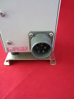 OPTICS ILLUMINATOR LAMP FIBER OPTICS TYPE JAPANESE TKG-75 BIN #4