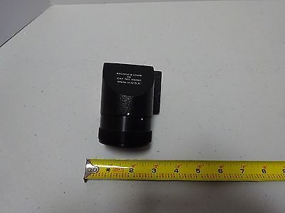 MICROSCOPE PART BAUSCH LOMB 1X OBJECTIVE STEREO OPTICS AS IS BIN#TB-5-1-C