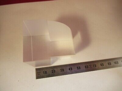 OPTICAL WEIRD PRISM TRUNCATED MIL SPEC ITEM LASER OPTICS AS PICTURED #12-A-39