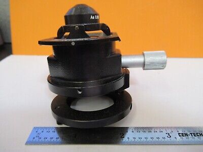 LEITZ GERMANY LABORLUX CONDENSER MICROSCOPE PART OPTICS AS PICTURED &FT-6-X9