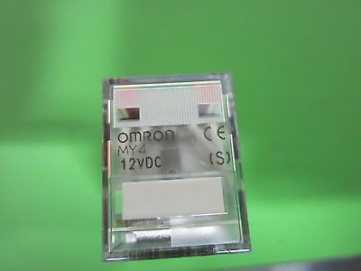 RELAY OMRON JAPAN MY4 12VDC (S) four poles BIN#14B