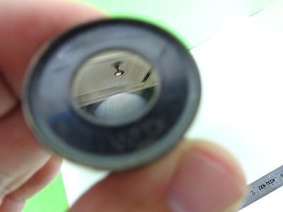 MICROSCOPE PART EYEPIECE OCULAR OLYMPUS WF10X OPTICS AS IS BIN#72-M-18