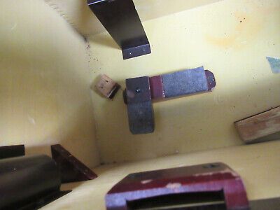 EMPTY WOOD CABINET for ANTIQUE BAUSCH LOMB MICROSCOPE PART AS PICTURED &TC5 a