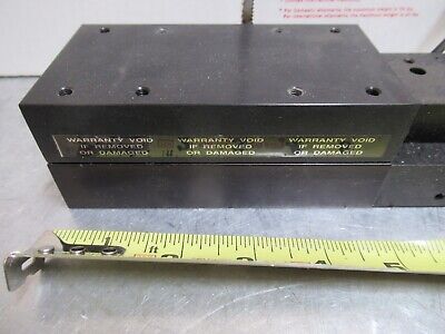 NEW ENGLAND TECH MOTORIZED LINERA STAGE OPTICS MECHATRONICS AS PICTURED &TC-2