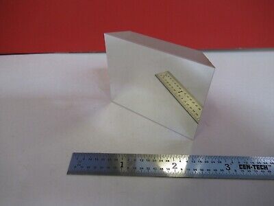 FOR PARTS OPTICAL FLAT MIRROR THICK GLASS scratches OPTICS AS PICTURED #Q1-A-44