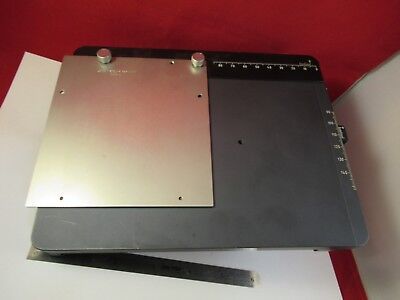 LEICA DMR GERMANY STAGE TABLE POL ROTATES 563546 POLARIZATION MICROSCOPE 90-FT97