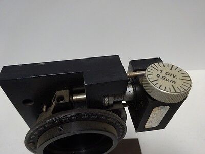 FOR PARTS ORIEL POLARIZER ROTATOR [dirty] POL LASER OPTICS AS IS BIN#TC-4-2-C