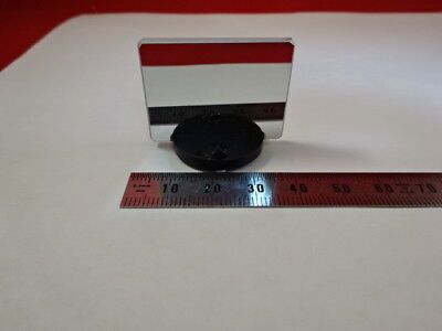 WILD SWISS M20 MOUNTED MIRROR MICROSCOPE PART OPTICS AS IS &W3-A-11