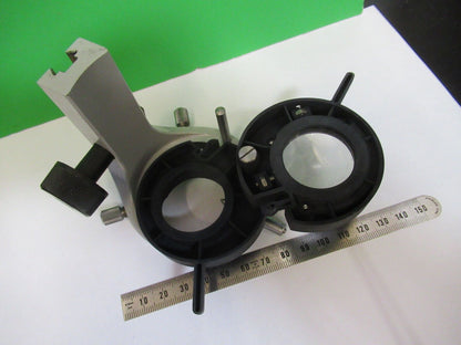 ZEISS GERMANY CONDENSER HOLDER OPTICS  MICROSCOPE PART AS PICTURED Z6-A-25