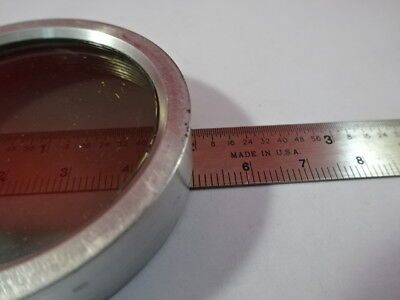 OPTICAL MOUNTED POLARIZER LENS OPTICS AS PICTURED &92-69