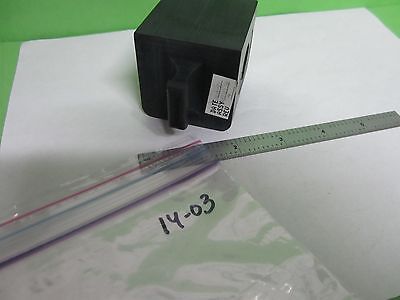 MICROSCOPE PART NIKON FLUORESCENCE FILTER CUBE OPTICS AS PICTURED BIN#25-14-03