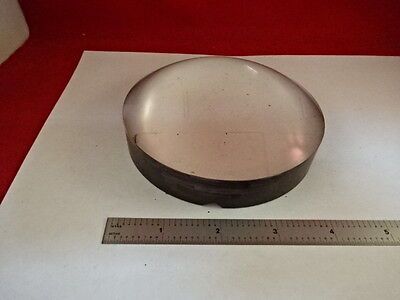 FOR PARTS OPTICAL PLANO CONVEX LENS FL 3" [CHIP EDGE]  OPTICS #21-A-07