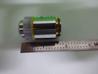 MICROSCOPE PART OBJECTIVE LEITZ GERMANY EF 10X OPTICS AS IS BIN#V3-B-13