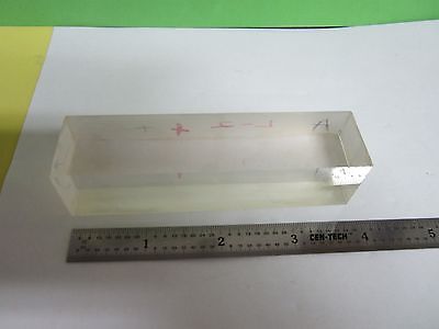 OPTICAL LONG PRISM "2 SIDES POLISHED" LASER OPTICS BIN#43-18