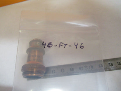 ANTIQUE ERNST LEITZ WETZLAR BRASS OBJECTIVE MICROSCOPE PART AS PICTURED 4b-ft-46