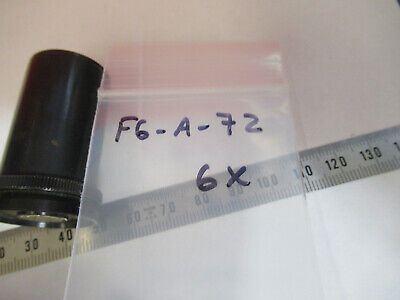 ANTIQUE ERNST LEITZ  EYEPIECE 6X OCULAR MICROSCOPE PART AS PICTURED &F6-A-72