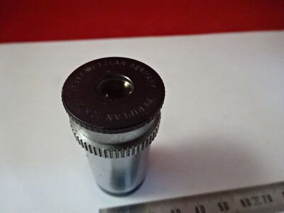 LEITZ WETZLAR GERMANY 10X M PERIPLAN EYEPIECE MICROSCOPE PART OPTICS &6-A-09