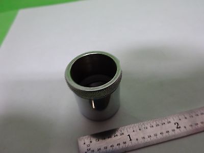 MICROSCOPE PART GAERTNER OBJECTIVE 2X OPTICS AS IS BIN#W9-E-03