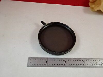 OPTICAL MOUNTED POLARIZER GLASS CANON 55 mm OPTICS AS IS BIN#P1-C-20