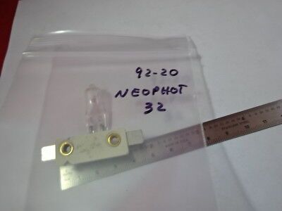 NEOPHOT 32 BULB LAMP BASE AUS JENA ZEISS GERMANY MICROSCOPE PART AS IS &92-20