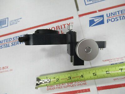 LEICA GERMANY DMRX CONDENSER HOLDER  MICROSCOPE PART AS PICTURED R5-A-23