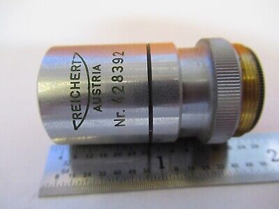 REICHERT AUSTRIA OBJECTIVE 160X /250 OPTICS MICROSCOPE PART AS PICTURED &H8-C-06