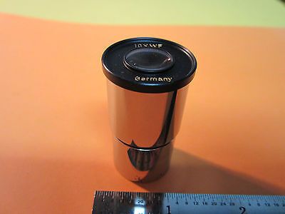 MICROSCOPE PART EYEPIECE GERMANY OPTICS BIN#9-30