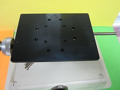 MICROSCOPE PART  WYKO INTERFEROMETER TIP TILT TABLE STAGE OPTICS AS IS BIN#ZP-7