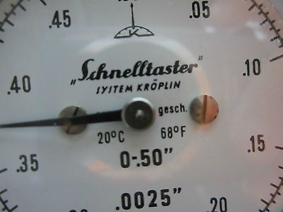 VINTAGE SCHNELLTASTER 0.0025" METROLOGY GERMANY  BIN#16