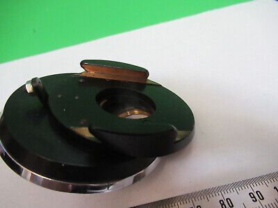 TIYODA TOKYO JAPAN NOSEPIECE 4-POSITION  MICROSCOPE PART AS PICTURED &R7-B-03