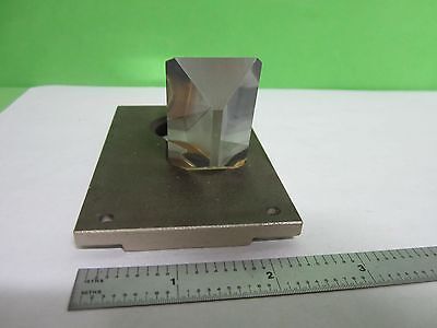 MICROSCOPE PART MOUNTED PRISM OPTICS AS PICTURED BIN#P5-A-85BB