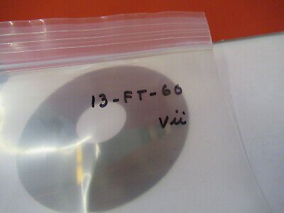 VINTAGE THICK HARD DRIVE DISK PLATE MIL SPEC  AS PICTURED &13-FT-60