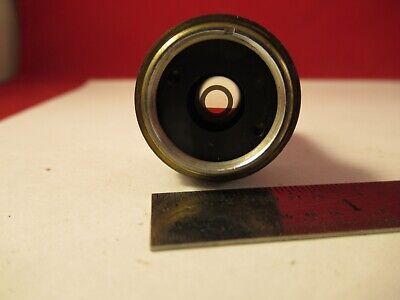 WILD HEERBRUGG SWISS 10X PH PHASE OBJECTIVE MICROSCOPE PART AS PICTURED &FT-6-26