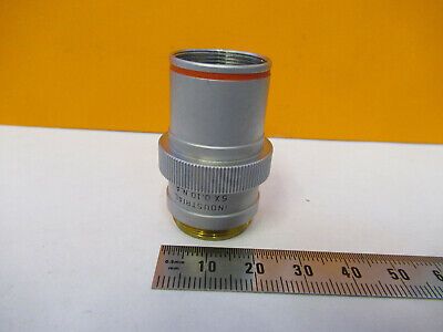 INDUSTRIAL LWD BAUSCH LOMB OBJECTIVE 5X MICROSCOPE PART AS PICTURED #P9-FT-05