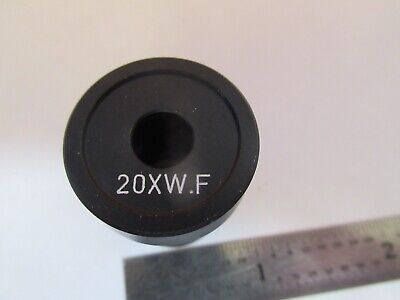 EYEPIECE OCULAR LENS 20X WF OPTICS MICROSCOPE PART AS PICTURED &7B-B-84