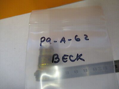 ANTIQUE RJ BECK UK BRASS OBJECTIVE MICROSCOPE PART AS PICTURED P9-A-62