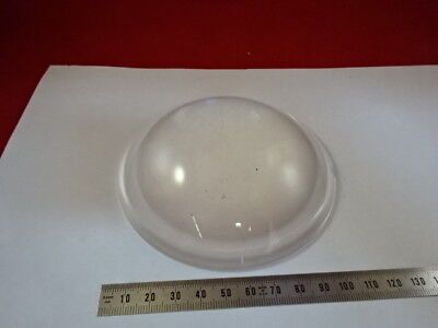 FOR PARTS OPTICAL LARGE CONVEX LENS [chip on edge] OPTICS AS IS &94-A-23