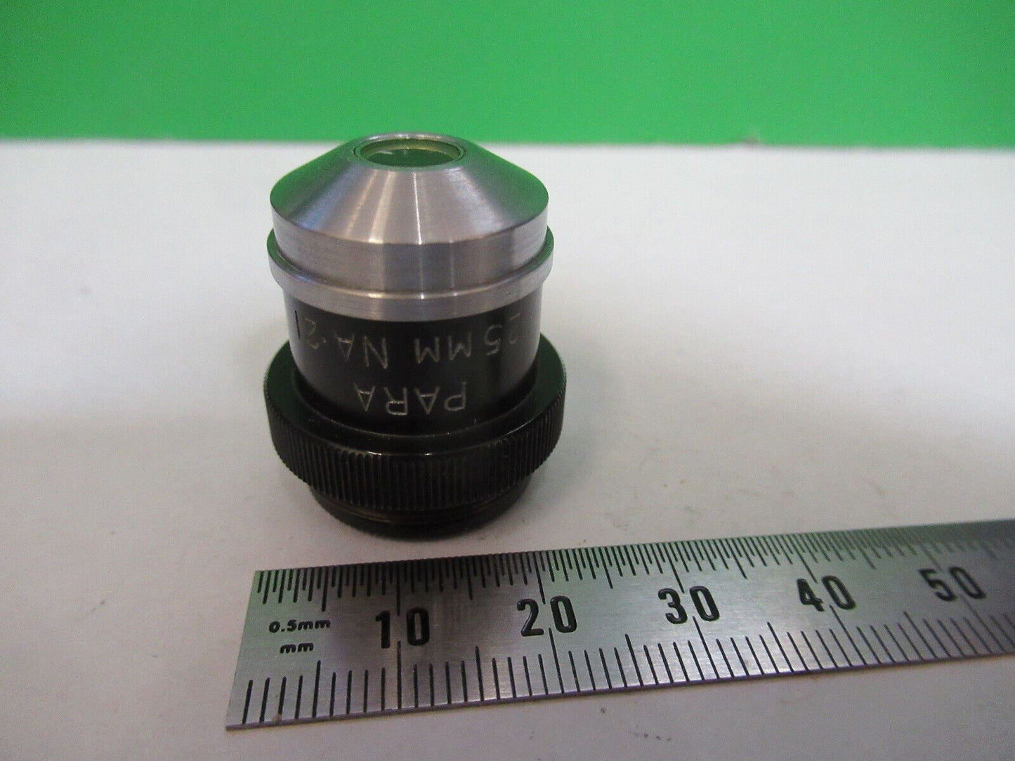 PARA 25mm WATSON UK OBJECTIVE OPTICS MICROSCOPE PART AS PICTURED R2-B-84