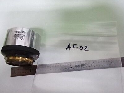 MICROSCOPE PART WILD HEERBRUGG SWISS EPI OBJECTIVE 20X OPTICS M20 AS IS #AF-02