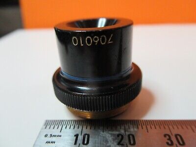 OLYMPUS 4X 706010 OBJECTIVE MICROSCOPE PART OPTICS AS PICTURED &14-B-69