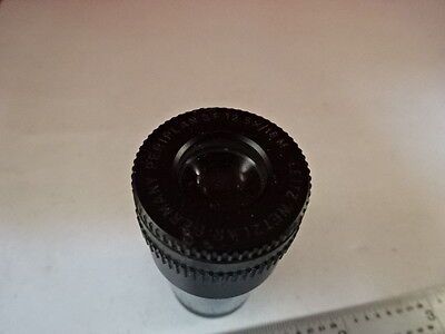 MICROSCOPE PART EYEPIECE OCULAR LEITZ GF 12.5X/18 GERMANY OPTICS AS IS #AO-19