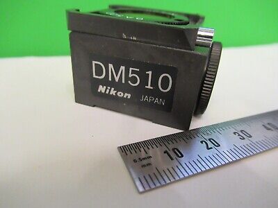 NIKON JAPAN FLUORESCENT CUBE DM510 MICROSCOPE PART OPTICS AS PICTURED &15-A-26