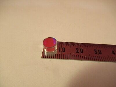 OPTICAL MINIATURE LASER OUTPUT LENS COATED OPTICS as pictured &W2-A-84