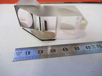 OLYMPUS JAPAN GLASS PRISM HEAD MICROSCOPE PART OPTICS AS PICTURED &5k-ft-79