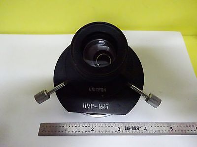 FOR PARTS MICROSCOPE MAGNIFICATION CHANGER + IRIS UNITRON UMP-1647 AS IS B#P7-23