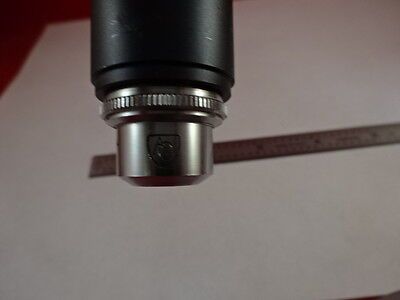 OPTICAL  PORTABLE MICROSCOPE 10X EYEPIECE 6.5X OBJECTIVE OPTICS AS IS #67-A-01